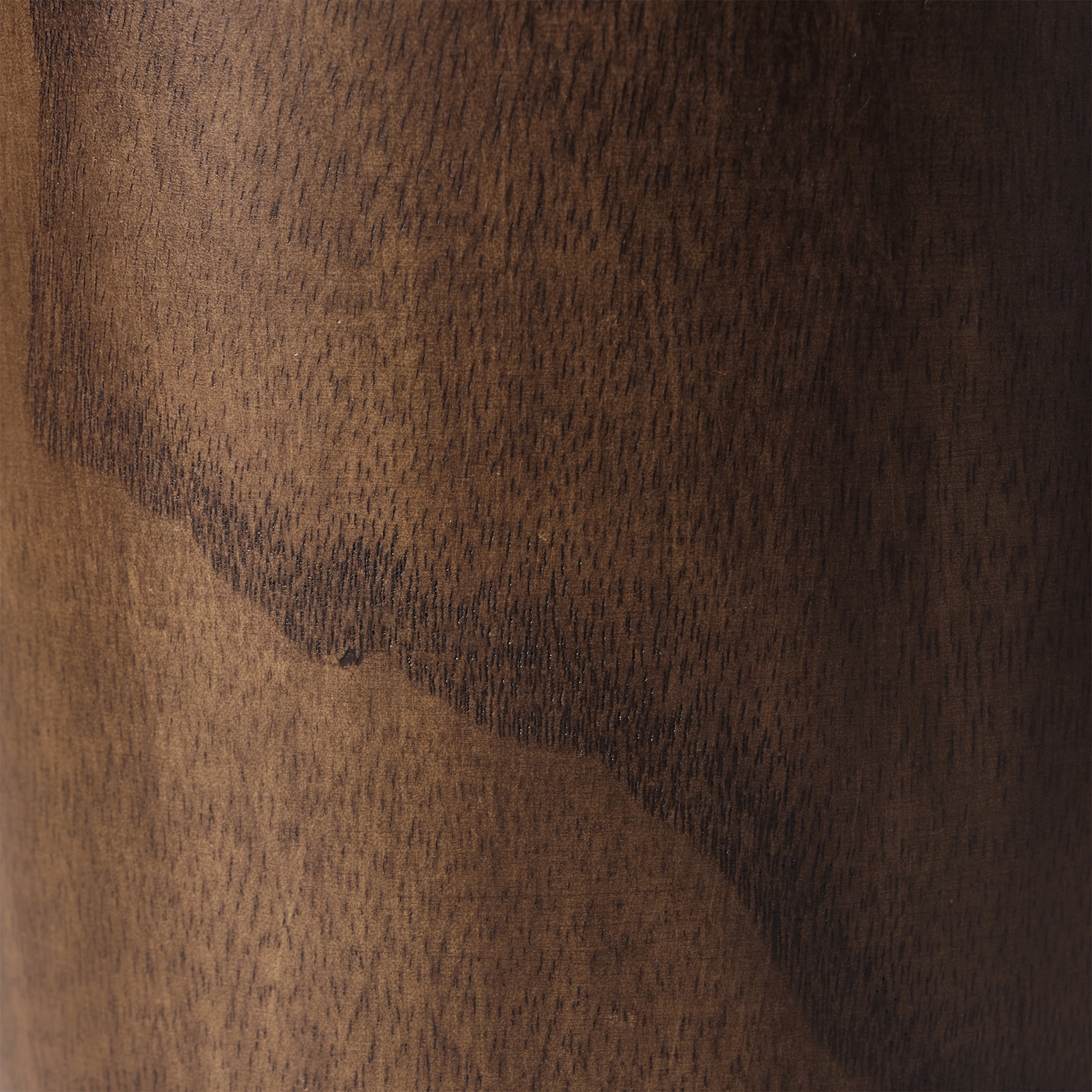 Better Homes & Gardens Brown 10 in Paulownia Wood Angular Tall Vase