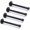 4.0, variant on 3/4" Industrial Black Iron Pipe Shelf Brackets, Rustic Wall Mounted DIY Shelving Brackets Hanging Custom Pipe Brackets for Floating Shelves (6 Inch, 6)