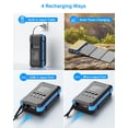 thumbnail image 4 of Cargador solar Kepswin de 49800 mAh, 4 cables, 3 paneles, PD 22,5 W, 4 of 8