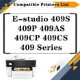 thumbnail image 2 of OD-409WNR OD409WNR 6B000001180 Imaging Drum Kit, Compatible for Toshiba E-Studio 409S 409P 409AS 409CP 409CS 409 Series Printers【High Print Volume with Chip】,1 pcs, 2 of 7