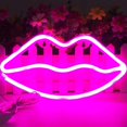thumbnail image 1 of LINLIN LED Neon Sign,LIP Neon Sign Night Light Wall LED Neon Lamp USB Battery Powered Led Neon Light Sign for Home Bedroom Bar Party Decoration, 1 of 9