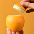 thumbnail image 4 of MasteelfCA 1Pc Ceramic Tea Can Adorable Kumquat Tea Storage Box Portable Tea Container, 4 of 8