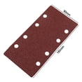 thumbnail image 2 of Apooke Self-adhesive Flocking Sandpaper 185x93mm/7.28x3.66'' 8-hole Rectangle Sand Paper Hook and Loop Pads for Polishing Putty, 2 of 16