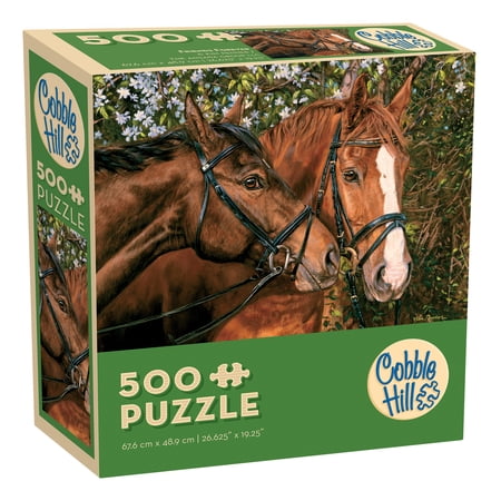 Cobble Hill 500 piece puzzle - Friends Forever - small box takes up less space
