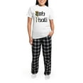 thumbnail image 5 of CafePress - Offaly (Gaelic) Women's Light Pajamas - Women's Short Sleeve Print T-Shirt and Pants Light Cotton Pajama Set, 5 of 7