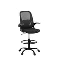 thumbnail image 4 of Silla de diseño Primy Tall para oficina con reposabrazos, color negro, 4 of 8