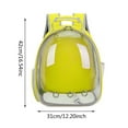 thumbnail image 2 of LSLJS Sac à Dos pour Animaux, Cat Sac à Dos Extensible avec Maille Respirante pour Petits Chiens Chats Chiots, Sac à Dos pour Randonnée Voyage Camping Extérieur, 2 of 2