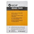 thumbnail image 2 of Niche Front Brake Pad Set for Triumph Bonneville Semi-Metallic Motorcycle 519-KPA2437D, 2 of 5
