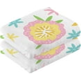 thumbnail image 2 of GZHJMY Face Hand Towel Set Spring Pattern Cotton Washcloths, Quick-Dry Highly Absorbent Bath Towel- Pack of 2 Washcloths, 2 of 7
