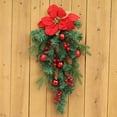 thumbnail image 2 of Yuarrent Colgador de puerta, colgante de pared, de Navidad, calcomanía de patio, accesorios atractivos para festivales, decoraciones de Kits de decoración para fiestas, 2 of 6