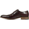 thumbnail image 4 of Stacy Adams Desmond Shoes Cap Toe Monk Strap Burgundy 25162-601, 4 of 7