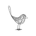 thumbnail image 2 of Figuritas De Pájaros De Hierro Delicadas Miniaturas De Pájaros Abstractas Exquisita Figurita De Pájaro Vintage Artesanías Simples De Pájaros De Adornos De Pájaros De Hierro Texturizados Decoración Moyic HA027772-02, 2 of 7