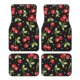 thumbnail image 1 of Balery Sweet Red Cherry Juego de 4 Alfombrillas para Auto, Revestimientos de Caucho Resistente, Diseño Antideslizante, 1 of 7