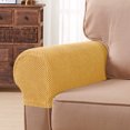 thumbnail image 1 of Funda Reposabrazos Stretch Textured Mini Dots Subrtex Protector de Muebles Juego de 2 Beige, 1 of 6