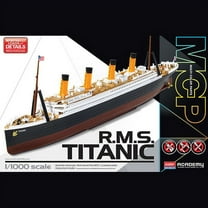 Academy Hobby R.M.S. Titanic Multi-Color Parts (1/1000) New
