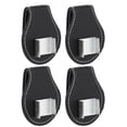 thumbnail image 3 of Billiard Chalk Clip,4PCS PU Leather Portable PU Billiard Chalk Clip Billiard Accessory Next-Gen Design, 3 of 8