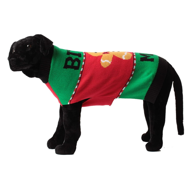 Dog christmas store sweater xxl