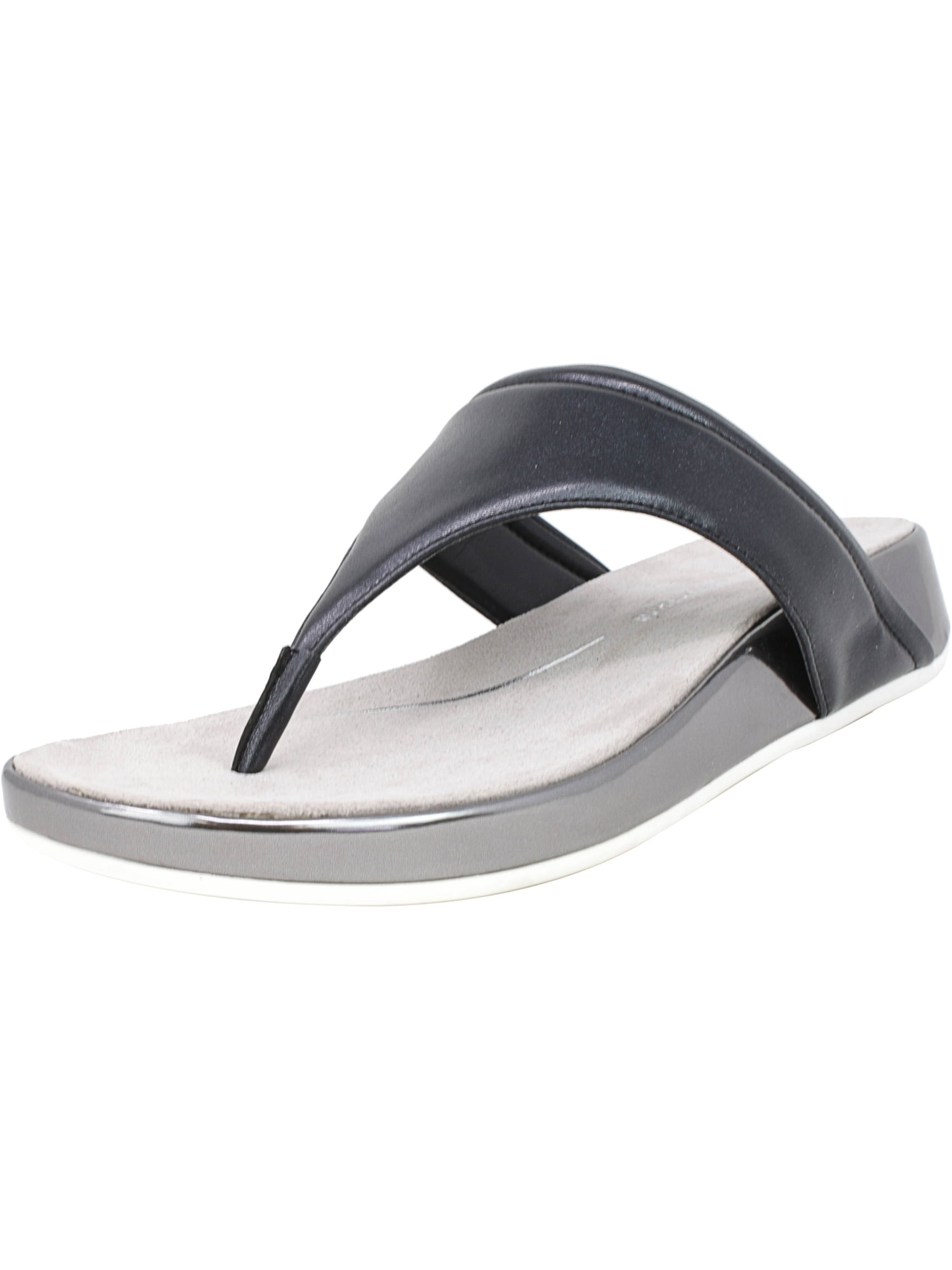 easy spirit silver sandals