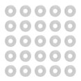 thumbnail image 1 of Shisuyan 100Pcs Stopper Rings Jewelry Making Accessories DIY Jewelry Making Stopper Beads, 1 of 8