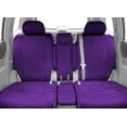 thumbnail image 2 of CalTrend Front 40/20/40 Split Bench Tweed Seat Covers for 2005-2010 Nissan Titan - NS383-10TA Purple Insert and Trim, 2 of 3