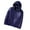 Navy, variant on Mens Puffer Jacket With Hood Lightweight Zip Up Packable Water-Resistant Winter Coats Outwear