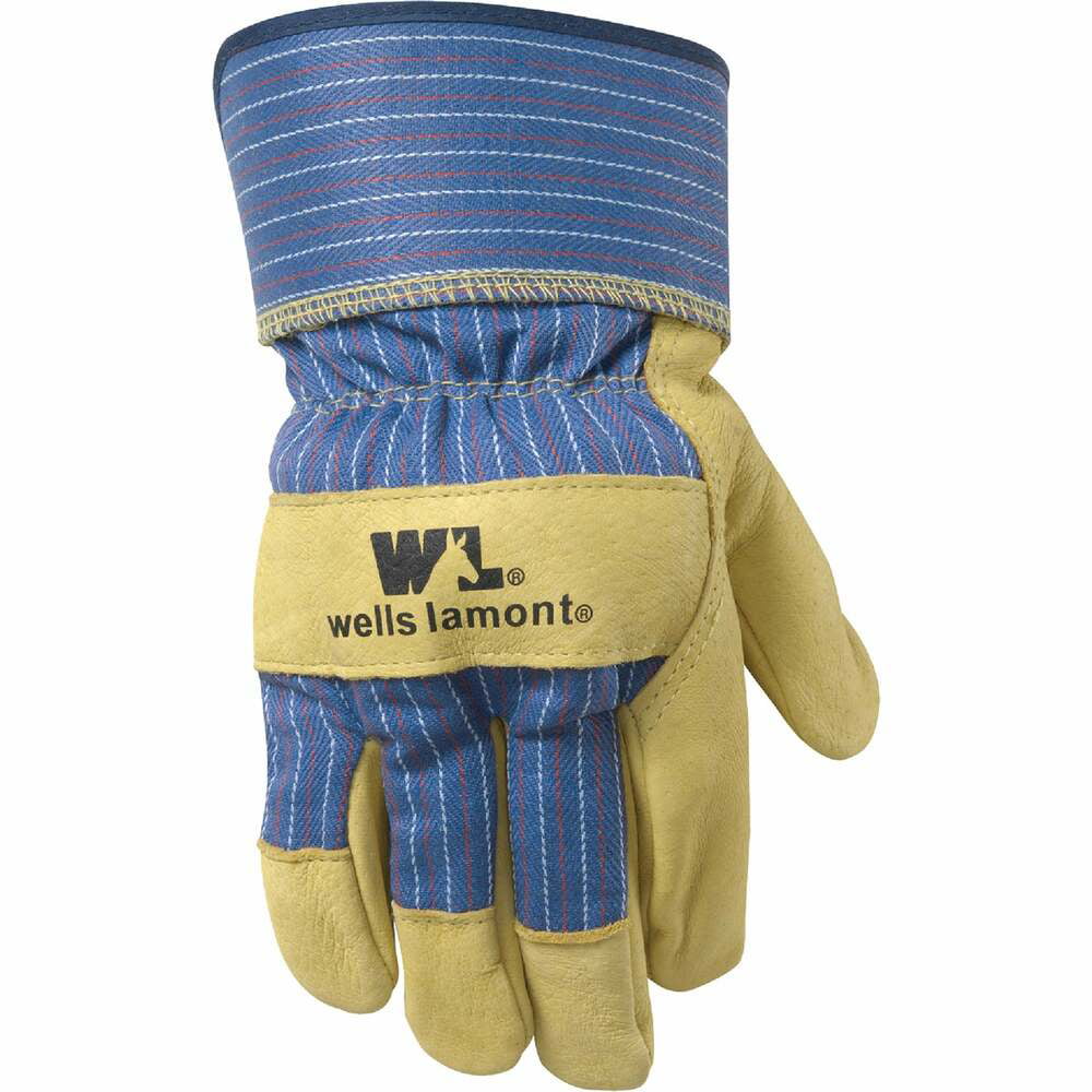 Wells Lamont  Men's  Leather  Driver  Work Gloves  Bucko  Medium 