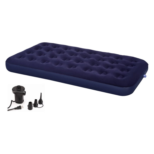 Colchón Inflable ACHIM Individual 191x99x23 cm con Bomba Eléctrica