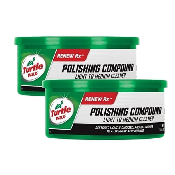 Compuesto para Pulir Turtle Wax Limpieza Ligera a Media 310 ml Paquete de 2