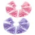 thumbnail image 1 of Qiilu Coussin de Thérapie Chaude, Coussin de Thérapie Mammaire, Vrai Bubee 2 Pcs Réutilisable 3 en 1 Coussin de Thérapie Mammaire Usage Chaud et Froid pour Mères Allaitantes, 1 of 8