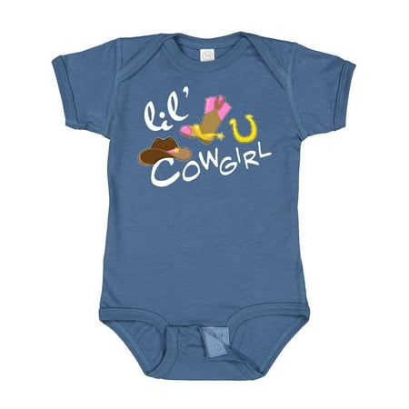 

Inktastic Lil Cowgirl Gift Baby Girl Bodysuit