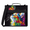 Multicolor 4, variant on Herdesigns Cat Zipper Binder with Shoulder Strap, Waterproof 1.5 Inch 3 D-Ring Binder Organizer Bag, Fits 13 Inch Laptop for Work, Flower Cat