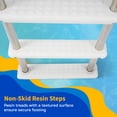 thumbnail image 7 of Blue Wave Stainless Steel Reverse Bend In-Pool Ladder for Above Ground Pools, 7 of 7