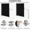 thumbnail image 6 of 120x63 In Retractable Side Awning Outdoor Water Repellent Screen Privacy Divider, 6 of 11