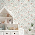 thumbnail image 4 of Clara Jean Flower Market Peel & Stick Wallpaper, 4 of 24