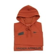 thumbnail image 3 of Under Armour Men's Rival Fleece Big Logo Hoodie, Orange,XXL TALL - US, 3 of 4