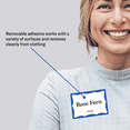thumbnail image 4 of Avery Name Badge Labels, Removable Adhesive, Blue Border, 2-1/3" x 3-3/8", 100 Labels, 4 of 9