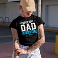 thumbnail image 2 of Proud New Dad, It's a Boy, Reveal of Gender Party, Royal Blue T-Shirt, Small, 2 of 5