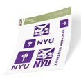 thumbnail image 2 of Pegatina De La Universidad De Nueva York De Desert Cactus Nyu, Pegatinas De Vinilo Violetas, Para Portátil, Botella De Agua, Hoja De Coche T2 (Tipo 2), 2 of 4