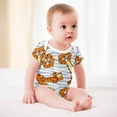 thumbnail image 5 of Winnie The Pooh Baby Boy Girl Short Sleeve Romper Clothes Bodysuit Baby Summer One Piece Jumpsuit, 5 of 8