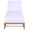 Tan/White, variant on Safavieh Callan Steel Outdoor Lounge Chairs, Tan/White