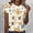 *Orange^, variant on ClodeEU Women's Cute Bee Print Short Sleeve Crewneck T-Shirt ,Dressy Loose Fit Basic Tee Orange,Womens Plus L