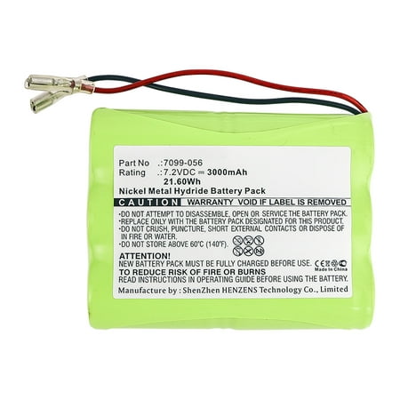 

Synergy Digital Gardening Tools Battery Compatible with WOLF Garten 7099-056 Gardening Tools (Ni-MH 7.2V 3000mAh) Ultra High Capacity Replacement for WOLF Garten 7099-056 Battery