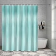 thumbnail image 3 of Shower Curtain Aqua Bathroom Curtains with Hooks, Waterproof Fabric Gradient Color Abstract Art Bath Shower Curtains Set for Bathroom Bathtubs Decor 36x72 Inch, 3 of 9