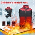 thumbnail image 2 of Hpgjzj Kids Heated Vest Boys Girls Lightweight USB Electric Heating Waistcoat Down Jacket Camouflage Vest Winter Coats 2024, 2 of 7