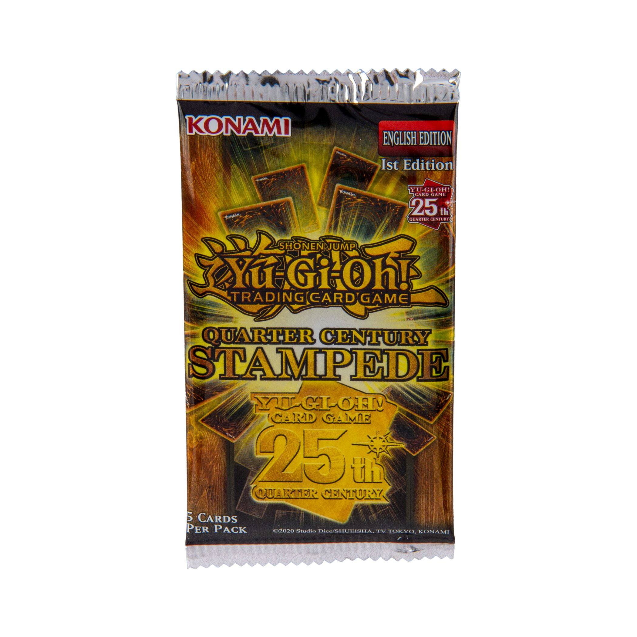 Yu-Gi-Oh! Trading Card Games Quarter Century Stampede Box Yu-Gi-Oh! Trading Card Games Quarter Century Stampede Box