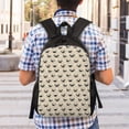 thumbnail image 4 of Lafuoo Pug Dog Face Pattern Single-sided Backpack, Waterproof with Computer Compartment, Suitable for Business, Travel, Sports-One Size, 4 of 6