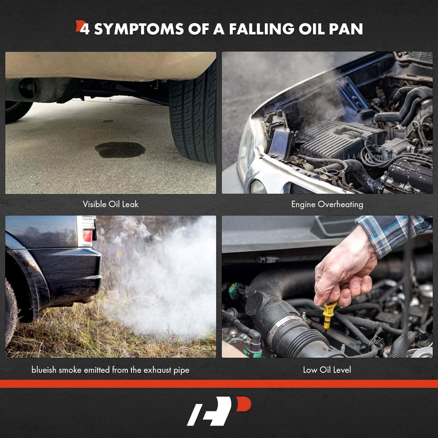 A-Premium Engine Oil Pan Sump with Drain Plug Compatible with Cummins ISX15 Diesel