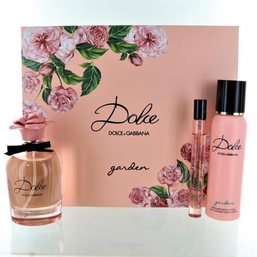 DOLCE GARDEN WOMEN 3 PIECE GIFT SET 2.5 OZ EAU DE PARFUM SPRAY by
