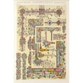 thumbnail image 2 of Owen Jones 17x24 Gold Ornate Framed and Double Matted Museum Art Print Titled - Illuminated Manuscripts No.2 (1856), 2 of 4