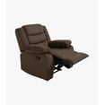 thumbnail image 2 of Sillón Reclinable Manual Lugo de tela Chocolate, 2 of 5